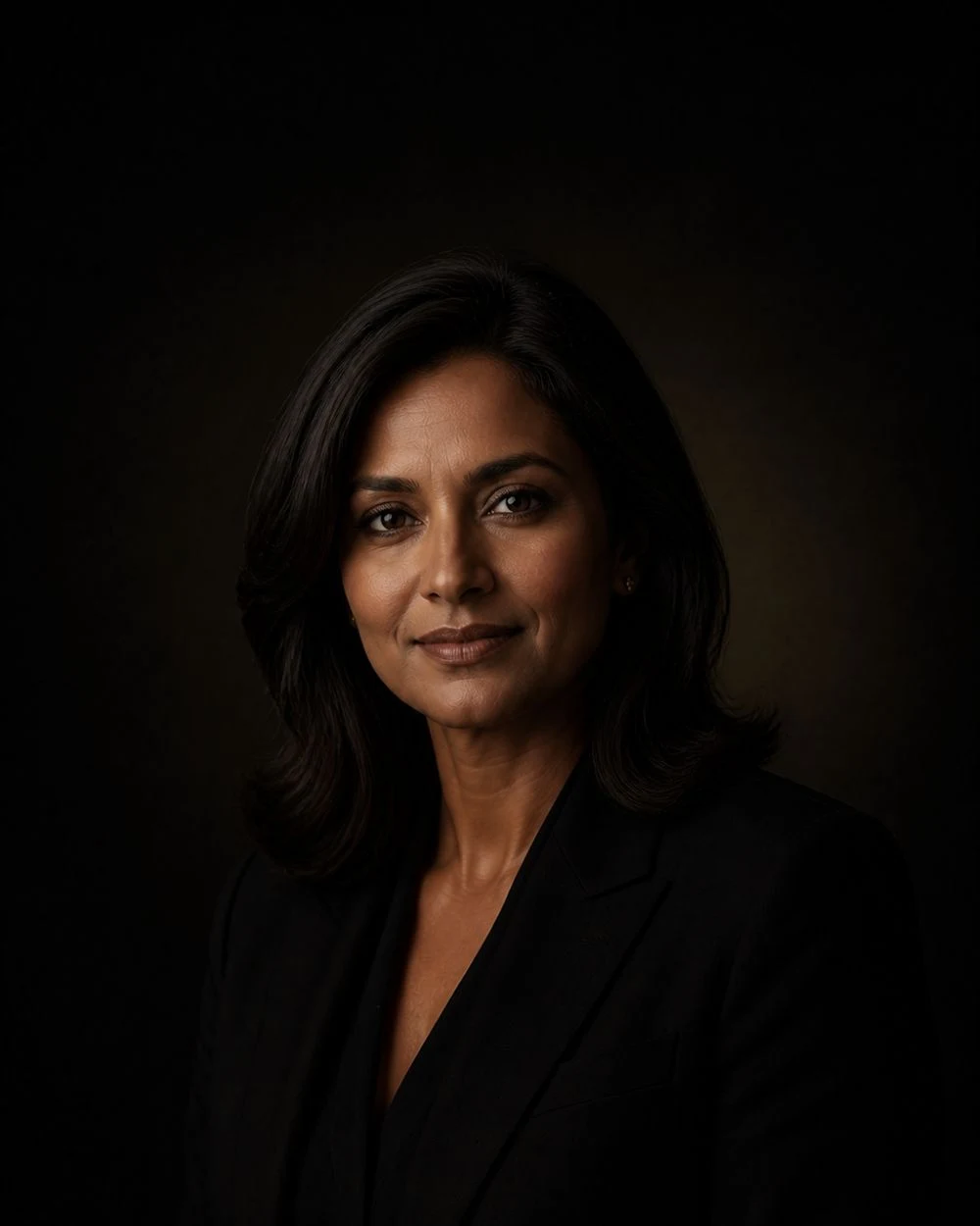 Portrait of Priya Nandakumar, principal